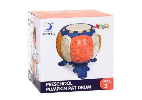Dynia Edukacyjna Interaktywna Muzyczna Światła Dźwięki Pomarańczowy LEAN Toys Dynia Edukacyjna Interaktywna Muzyczna Światła Dźwięki Pomarańczowy LEAN Toys