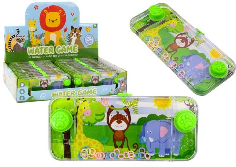 Gra Wodna Konsola Zręcznościowa Zielona Małpka Żyrafa Safari Pad Kółeczka LEAN TOYS Gra Wodna Konsola Zręcznościowa Zielona Małpka Żyrafa Safari Pad Kółeczka LEAN TOYS