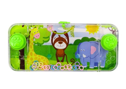 Gra Wodna Konsola Zręcznościowa Zielona Małpka Żyrafa Safari Pad Kółeczka LEAN TOYS Gra Wodna Konsola Zręcznościowa Zielona Małpka Żyrafa Safari Pad Kółeczka LEAN TOYS