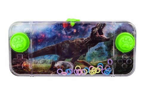 Gra Wodna Zręcznościowa Dinozaur Tyranozaur Konsola Pad Zielony LEAN TOYS Gra Wodna Zręcznościowa Dinozaur Tyranozaur Konsola Pad Zielony LEAN TOYS