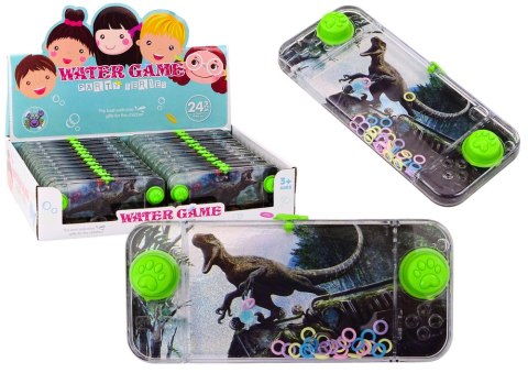Gra Wodna Zręcznościowa Dinozaur Welociraptor Konsola Pad Zielony LEAN TOYS Gra Wodna Zręcznościowa Dinozaur Welociraptor Konsola Pad Zielony LEAN TOYS