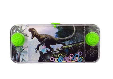 Gra Wodna Zręcznościowa Dinozaur Welociraptor Konsola Pad Zielony LEAN TOYS Gra Wodna Zręcznościowa Dinozaur Welociraptor Konsola Pad Zielony LEAN TOYS