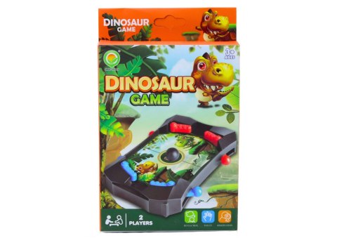 Gra Zręcznościowa Mini Gra Dinozaur Piłka Biała LEAN TOYS Gra Zręcznościowa Mini Gra Dinozaur Piłka Biała LEAN TOYS