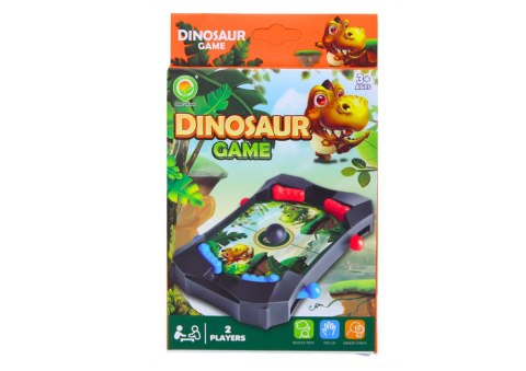 Gra Zręcznościowa Mini Gra Dinozaur Piłka Czerwona LEAN TOYS Gra Zręcznościowa Mini Gra Dinozaur Piłka Czerwona LEAN TOYS