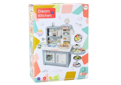 Kuchnia Marzeń Dla Dzieci Światła Dźwięki Para Akcesoria Różowa LEAN Toys Kuchnia Marzeń Dla Dzieci Światła Dźwięki Para Akcesoria Różowa LEAN Toys