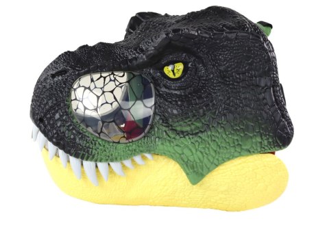 Maska Dinozaura Regulowana Opaska Światła Dźwięki Czarna LEAN Toys Maska Dinozaura Regulowana Opaska Światła Dźwięki Czarna LEAN Toys