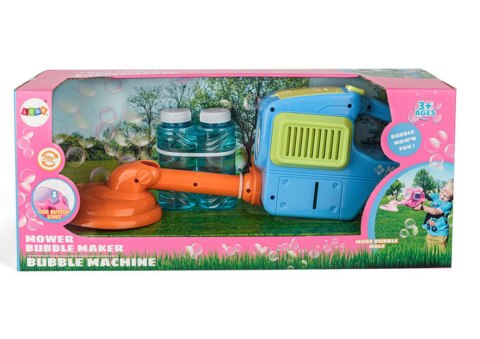 Maszyna Do Baniek Mydlanych Kosiarka Podkaszarka Dwa Płyny Niebieska LEAN Toys Maszyna Do Baniek Mydlanych Kosiarka Podkaszarka Dwa Płyny Niebieska LEAN Toys