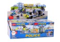 Policja Łódź Samolot Helikopter Klocki Konstrukcyjne Niebieskie MIX LEAN TOYS