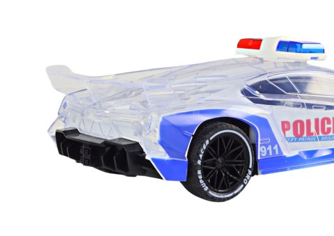 Policyjne Auto Sportowe Zdalnie Sterowane RC Skala 1:16 Światła LEAN Toys Policyjne Auto Sportowe Zdalnie Sterowane RC Skala 1:16 Światła LEAN Toys