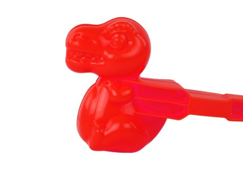 Śnieżkomat Do Śniegu Maszynka Do Robienia Śnieżek Dinozaur Czerwony LEAN TOYS Śnieżkomat Do Śniegu Maszynka Do Robienia Śnieżek Dinozaur Czerwony LEAN TOYS