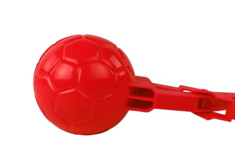 Śnieżkomat Maszynka do Kulek Śnieżnych Wzór Piłki Czerwona 20cm x 5cm x 5cm LEAN TOYS Śnieżkomat Maszynka do Kulek Śnieżnych Wzór Piłki Czerwona 20cm x 5cm x 5cm LEAN TOYS