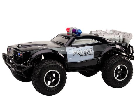 Terenowy Samochód Policyjny Zdalnie Sterowany RC 1:8 LEAN Toys Terenowy Samochód Policyjny Zdalnie Sterowany RC 1:8 LEAN Toys
