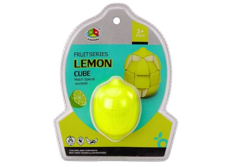Układanka Edukacyjna Cytryna Puzzle Magiczne Kostki Logiczne LEAN Toys Układanka Edukacyjna Cytryna Puzzle Magiczne Kostki Logiczne LEAN Toys
