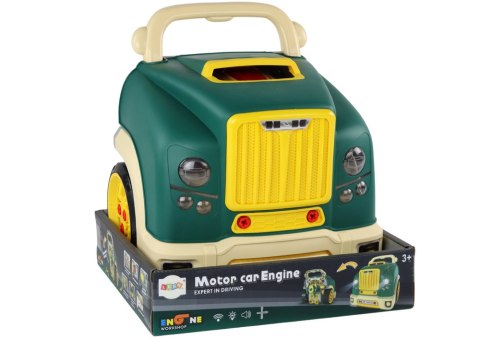 Warsztat Silnik Ciężarówka Do Rozkręcania Zestaw Majsterkowicza Zielony LEAN Toys Warsztat Silnik Ciężarówka Do Rozkręcania Zestaw Majsterkowicza Zielony LEAN Toys