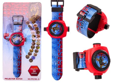 Zegarek Elektroniczny Z Projektorem Dinozaurów 24 Slajdy LEAN Toys Zegarek Elektroniczny Z Projektorem Dinozaurów 24 Slajdy LEAN Toys