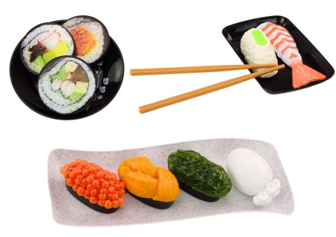 Zestaw Do Sushi Akcesoria Krewetki Dla Dzieci Zabawkowy 22 ele. LEAN Toys Zestaw Do Sushi Akcesoria Krewetki Dla Dzieci Zabawkowy 22 ele. LEAN Toys