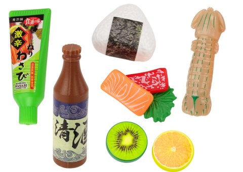 Zestaw Do Sushi Akcesoria Krewetki Dla Dzieci Zabawkowy 22 ele. LEAN Toys Zestaw Do Sushi Akcesoria Krewetki Dla Dzieci Zabawkowy 22 ele. LEAN Toys