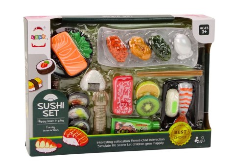 Zestaw Do Sushi Akcesoria Krewetki Dla Dzieci Zabawkowy 22 ele. LEAN Toys Zestaw Do Sushi Akcesoria Krewetki Dla Dzieci Zabawkowy 22 ele. LEAN Toys