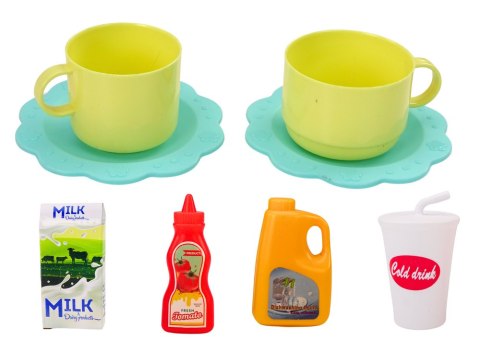 Zestaw Elektryczny Blender Owoce Do Krojenia Światła Dźwięki LEAN Toys Zestaw Elektryczny Blender Owoce Do Krojenia Światła Dźwięki LEAN Toys