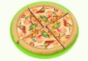 Zestaw Fast Food Pizza Burgery Frytki Akcesoria Dla Dzieci 24 ele. LEAN Toys