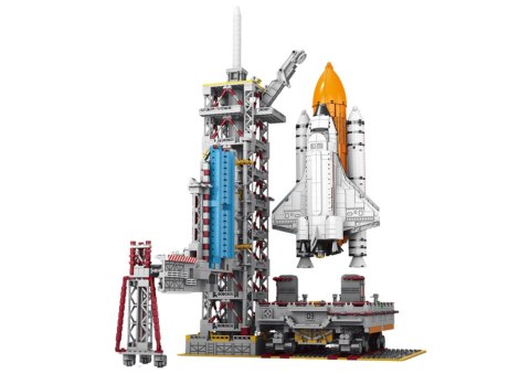 Zestaw Klocków Stacja Kosmiczna Rakieta Satelity 4392 El LEAN Toys Zestaw Klocków Stacja Kosmiczna Rakieta Satelity 4392 El LEAN Toys