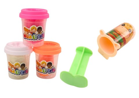 Zestaw Kreatywny Ciastolina Ludziki Salon Fryzjerski Akcesoria LEAN Toys Zestaw Kreatywny Ciastolina Ludziki Salon Fryzjerski Akcesoria LEAN Toys