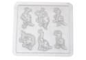 Zestaw Kreatywny DIY Magnesy z Gipsu Dinozaury LEAN Toys