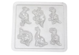 Zestaw Kreatywny DIY Magnesy z Gipsu Dinozaury LEAN Toys