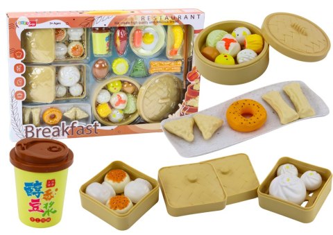 Zestaw Śniadaniowy Pojemniki Warzywa Potrawy 38 Elementów LEAN Toys Zestaw Śniadaniowy Pojemniki Warzywa Potrawy 38 Elementów LEAN Toys