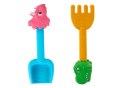 Zestaw Zabawek Do Piasku Toczka Sześć Foremek Konewka Dinozaury LEAN Toys