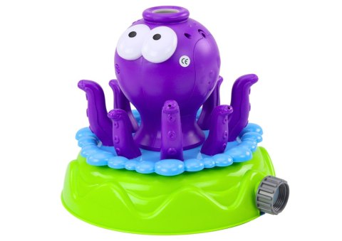 Zraszacz Ogrodowy Ośmiornica Fontanna Bańki Mydlane Fioletowa LEAN Toys Zraszacz Ogrodowy Ośmiornica Fontanna Bańki Mydlane Fioletowa LEAN Toys