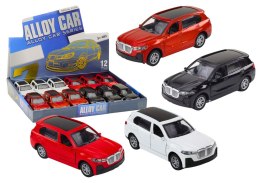 Autko Osobowe 1:32 Światło Dźwięki Napęd Otwierane Drzwi Metalowe LEAN Toys