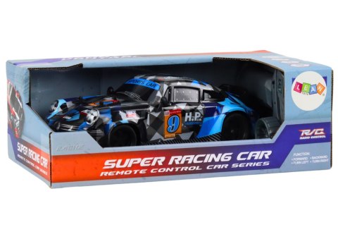 Autko Zdalnie Sterowane RC 1:18 Gumowe Koła Drift Niebieski LEAN Toys Autko Zdalnie Sterowane RC 1:18 Gumowe Koła Drift Niebieski LEAN Toys