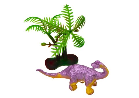 Auto Dinozaur Z Jajem Samochód Z Przyczepą Figurki Zestaw 4 ele. LEAN Toys Auto Dinozaur Z Jajem Samochód Z Przyczepą Figurki Zestaw 4 ele. LEAN Toys