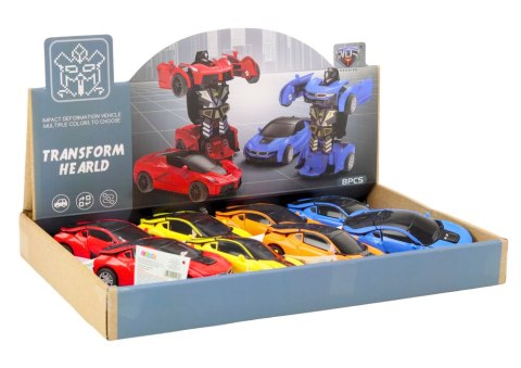 Auto-Robot 2w1 Robot 4 Kolory LEAN TOYS Auto-Robot 2w1 Robot 4 Kolory LEAN TOYS