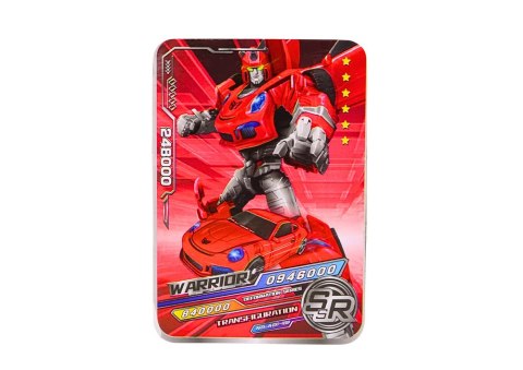 Auto-Robot 2w1 Transformacja Sportowy Czerwony LEAN Toys Auto-Robot 2w1 Transformacja Sportowy Czerwony LEAN Toys