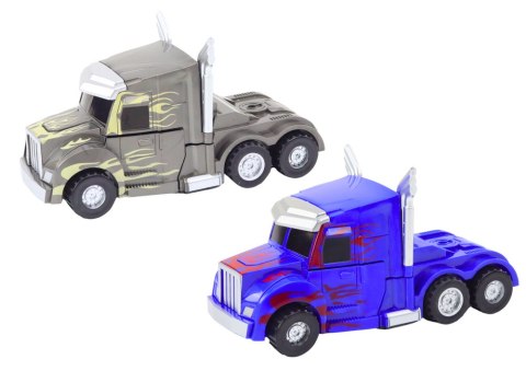 Auto-Robot Ciężarówka 2w1 Robot 2 Kolory LEAN TOYS Auto-Robot Ciężarówka 2w1 Robot 2 Kolory LEAN TOYS
