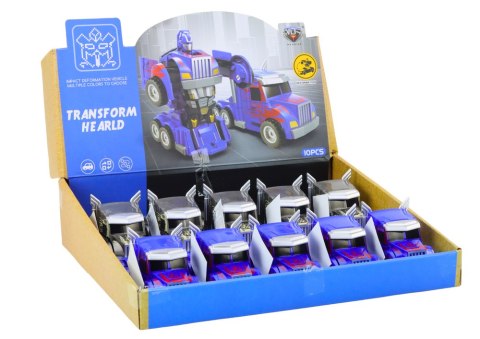 Auto-Robot Ciężarówka 2w1 Robot 2 Kolory LEAN TOYS Auto-Robot Ciężarówka 2w1 Robot 2 Kolory LEAN TOYS