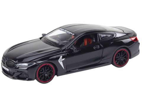 Auto Sportowe Metalowe Napęd Frykcyjny Otwierane Elementy 1:24 Czarne LEAN Toys Auto Sportowe Metalowe Napęd Frykcyjny Otwierane Elementy 1:24 Czarne LEAN Toys