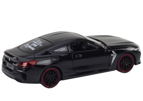 Auto Sportowe Metalowe Napęd Frykcyjny Otwierane Elementy 1:24 Czarne LEAN Toys Auto Sportowe Metalowe Napęd Frykcyjny Otwierane Elementy 1:24 Czarne LEAN Toys