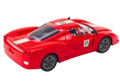 Auto Sportowe Zdalnie Sterowane Na Pilota 1:16 R/C Czerwone LEAN Toys Auto Sportowe Zdalnie Sterowane Na Pilota 1:16 R/C Czerwone LEAN Toys