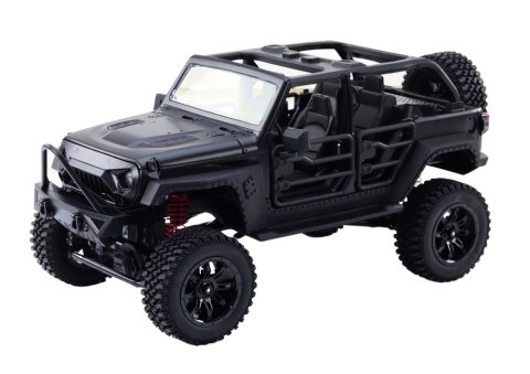 Auto Terenowe Zdalnie Sterowane RC 2.4G Napęd 4x4 Czarny LEAN Toys Auto Terenowe Zdalnie Sterowane RC 2.4G Napęd 4x4 Czarny LEAN Toys