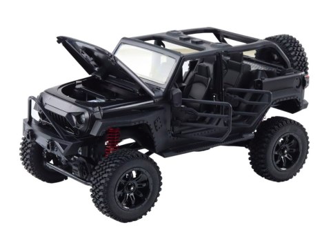 Auto Terenowe Zdalnie Sterowane RC 2.4G Napęd 4x4 Czarny LEAN Toys Auto Terenowe Zdalnie Sterowane RC 2.4G Napęd 4x4 Czarny LEAN Toys