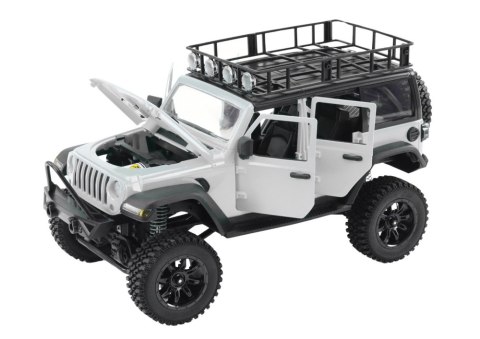 Auto Terenowe Zdalnie Sterowane RC 2.4G Napęd 4x4 Szary LEAN Toys Auto Terenowe Zdalnie Sterowane RC 2.4G Napęd 4x4 Szary LEAN Toys