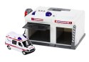Baza Służb Ratunkowych Pogotowie Ambulans Światła Dźwięki LEAN Toys
