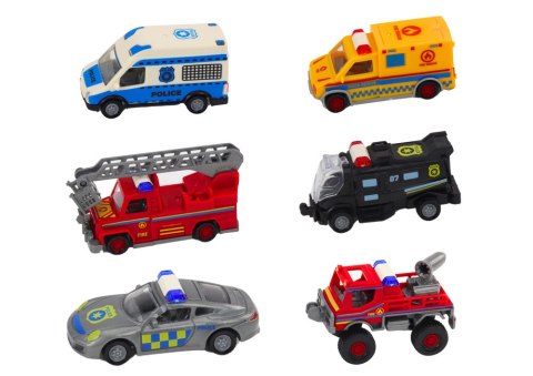 Baza Straż Pożarna Policja Centrum Dowodzenia Pojazdy 6 Szt LEAN Toys Baza Straż Pożarna Policja Centrum Dowodzenia Pojazdy 6 Szt LEAN Toys