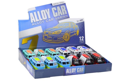 Camper Bus 1:32 Metalowy Światła Dźwięki Napęd Otwierane Drzwi LEAN Toys Camper Bus 1:32 Metalowy Światła Dźwięki Napęd Otwierane Drzwi LEAN Toys