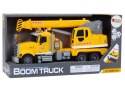 Ciężarówka Żółty Dźwig Z Napędem Frykcyjnym Efekty Świetlne i Dźwiękowe LEAN Toys