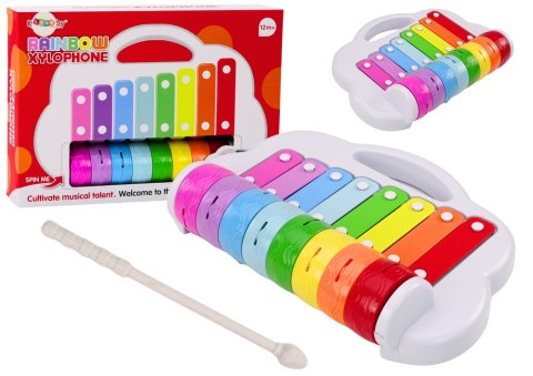 Cymbałki Tęczowe Instrument Dla Dzieci Edukacyjny Interaktywny Kolorowe LEAN Toys Cymbałki Tęczowe Instrument Dla Dzieci Edukacyjny Interaktywny Kolorowe LEAN Toys