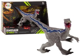 Dinozaur Figurka Kolekcjonerska Velocitaptor Szary 1El LEAN Toys
